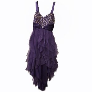 Dark Purple Prom Dress – Altered, Excellent Condition
